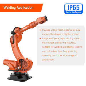 Bras de robot industriel entièrement automatique à six axes, charge utile de 210 kg, portée de 2,68 m, pour la construction, le palettisation, la manutention et l'assemblage - Product Image 3