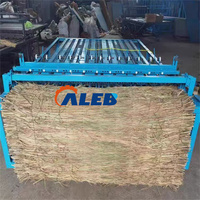 Meilleure vente riz blé herbe paille tapis tressage machine foin tige tressage machine
