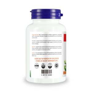 Fabricant de compléments alimentaires à base de spiruline en gros, 900 mg pour soutenir le système immunitaire et la nutrition végétale, 120 capsules de spiruline - Product Image 4