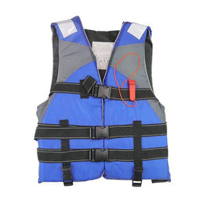 Gilet de sauvetage marin pour adulte avec 3 boucles sécurisées, bande réfléchissante et sifflet – Vente <span class=keywords><strong>en</strong></span> gros - Product Image 5