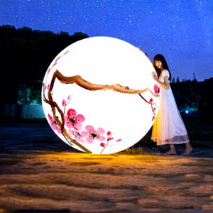 Impression de logo personnalisée 220V Big Ball led Glowing Garden Lights indoor outdoor - Product Image 1