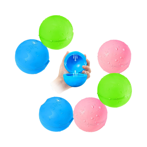 Bombas de Agua Reutilizables de Silicona de Relleno Rápido y Fácil, Juguetes de Verano para Exteriores, Venta al Por Mayor - Product Image 4