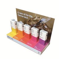 Boîte de présentation de comptoir en carton rigide personnalisable avec doublure en mousse, fermeture magnétique, finition mate pour maquillage blush - Cosmétique OEM