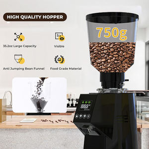 Machine à moudre le café électrique à lame OEM Réglage réglable 50 kilos Acier inoxydable Moulin à café à meules pour usage commercial - Product Image 3