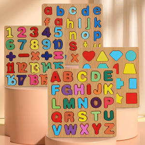 Puzzle 3D in Legno Educativo Montessori, Gioco di Abbinamento Lettere per Bambini - Product Image 5