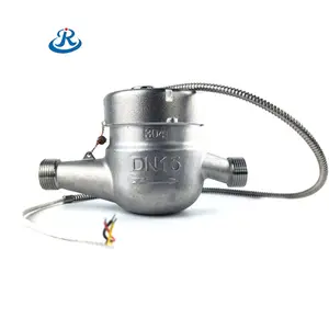 Compteur d'eau en acier inoxydable Junrui DN15mm 304 Mesure de débit fiable avec précision
