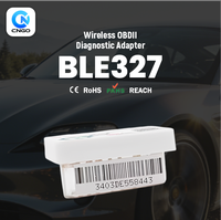 Dongle Bluetooth OBD2 BLE327, Compatible con Estadísticas de Viaje y Recordatorios de Mantenimiento, Compatible con OBD2