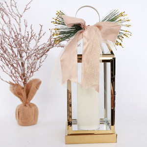 Nordic <strong>Style</strong> Stainless Steel Home Decorations Elegant Metal <strong>Lanterns</strong> &amp; Candle Jars Christmas Gifts - Product Image 1