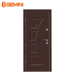 Porte en acier de russie, usine de chine, prix de gros, porte blindée de maison en ouzbékistan - Product Image 2
