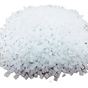 Bahan Pa6 tahan api dalam warna putih nilon 6 Pellet Pa 6 Fr V0 Resin plastik murni daur ulang Pa6 Gf30 primer harga