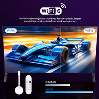 Boîtier TV Android 14 certifié Google, Amlogic S905X4-K, OEM d'usine
