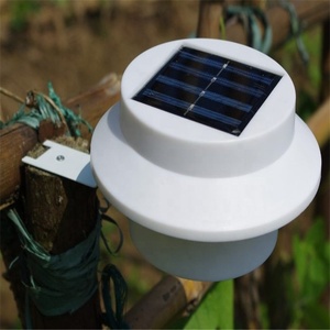 Waterproof Outdoor Solar Powered Security Wall Lamp 3 LED Solar Fence Garden Yard Roof Tree <strong>Gutter</strong> <strong>Light</strong> - Product Image 3
