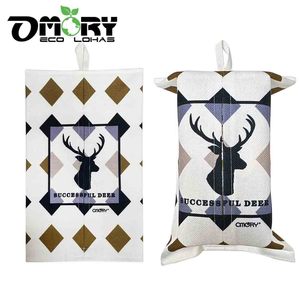 OMORY Funda para pañuelos de algodón y lino resistente, colgante, 21x33CM, tipo bolsa para pañuelos, para colocación plana - Product Image 6