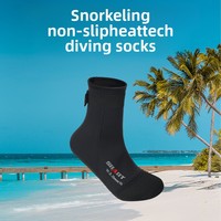 Chaussettes de plongée tricotées Sharkbat ODM 3 mm, motif football, antidérapantes, résistantes à l'usure, pour snorkeling, plongée profonde, chaudes, imperméables et épaissies