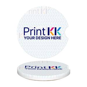 Ceramic <b>Car</b> Coasters 2 Piece Anti Slip Dashboard Holder <b>Accessories</b> - Product Image 4