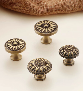 Hot Sale Furniture Wardrobe Dresser Closet Cupboard Drawer Kitchen Cabinet Handles Antique Brass <strong>Door</strong> <strong>Knobs</strong> and Pulls - Product Image 2