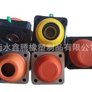 <b>Plastic</b> Bearing Housing UCF206 UCF208 Nylon <b>Engineering</b> <b>Plastic</b> Square Mounting For Industrial Use - Product Image 4