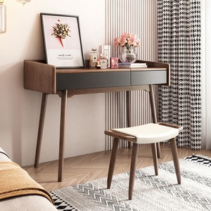 Đồ Nội Thất Phòng Ngủ Gương Lật Bằng Gỗ Thiết Kế Bàn Trang Điểm Nhỏ - Product Image 3