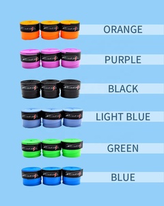 Dmantis Logo personnalisé Tennis Surgrip Badminton <span class=keywords><strong>Grip</strong></span> <span class=keywords><strong>pour</strong></span> raquettes de tennis améliore les performances et le confort - Product Image 5