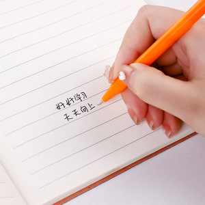 Halloween Pumpkin Head Gel Pen 0.5mm Plastic Shell Student Office Writing Instrument - Product Image 4