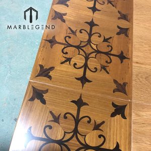 Baldosas de <span class=keywords><strong>Madera</strong></span> con Patrones de <span class=keywords><strong>Marquetería</strong></span> a Precio Económico, Suelos de Parqué de <span class=keywords><strong>Madera</strong></span> de Teca Maciza - Product Image 5