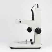 Support de piste de microscope D6 76mm mise au point grossière lumière LED supérieure et inférieure