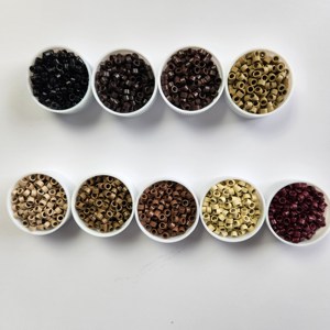 AWYQYH Anillas de silicona con revestimiento para extensiones de cabello con punta de microanillo, 4.0mm 4.5mm 5mm, herramienta profesional para el cabello - Product Image 3