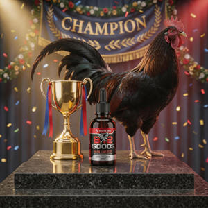 Champion Vitamina B12 de Alta Potencia 6000S B15 Salidroside, Soporte Nutricional para Resistencia, Gotas Orales Anti-estrés para Aves de Combate - Product Image 5
