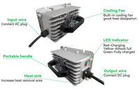 Produit le plus vendu Chargeur de batterie au plomb-acide Lifepo4 au lithium 600W étanche IP65 12V 36v 24v 48v 60v pour embarcations