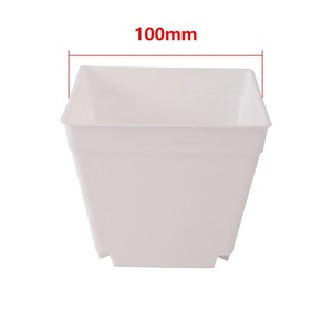 Pots de jardinage Pots de fleurs carrés en plastique pour plantes de pépinière Fleur - Product Image 4