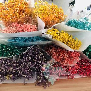 V-1125 Grazioso Mini Bouquet di <span class=keywords><strong>Fiori</strong></span> Artificiali <span class=keywords><strong>Fiori</strong></span> <span class=keywords><strong>Secchi</strong></span> di Gypsophila per Confezione Regalo - Product Image 1