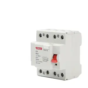 Genuine RCCB leakage switch circuit breaker protector switch overvoltage undervoltage leakage trip overload protection