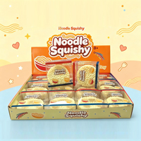 Lychee-vormig knijp-speeltje, bouwblok ASMR knispergeluid squishy speeltje, stressverlichtend sensorisch speeltje voor kinderen cadeau