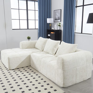 Canapé modulaire sectionnel, canapé moderne en forme de L avec chaise longue - Product Image 3