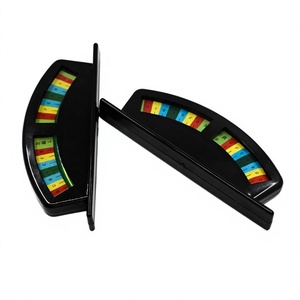 Jauge de niveau pour vêtements en acrylique noire réutilisable, outil d'alignement des épaules pour la mesure de vêtements - Product Image 2
