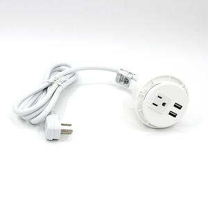 Đồ nội thất bàn Ổ cắm điện Grommet ổ cắm bảng tròn chúng tôi tiêu chuẩn bàn điện dải lỗ bảng điện Grommet ổ cắm - Product Image 4