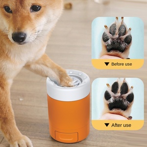 Lavador de Patas de Mascotas de Plástico - Herramienta Automática para Limpiar las Garras de Perros para Uso en Exteriores, <span class=keywords><strong>Baño</strong></span> Portátil para Patas de Perros - Product Image 2