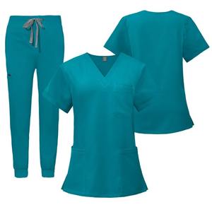 Uniforme Médico <span class=keywords><strong>de</strong></span> <span class=keywords><strong>Nutricionista</strong></span> con Bolsillo para Carga, <span class=keywords><strong>Precio</strong></span> Bajo, Conjunto <span class=keywords><strong>de</strong></span> Uniforme Quirúrgico para Mujer, Uniforme <span class=keywords><strong>de</strong></span> Laboratorio, Hospital, Cirugía - Product Image 2