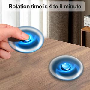 Phát sáng trong bóng tối <span class=keywords><strong>Fidget</strong></span> <span class=keywords><strong>Spinner</strong></span> Hợp kim nhôm và thép không gỉ mang tay giải nén đồ chơi cho bé trai bé gái ngón tay con quay hồi chuyển - Product Image 6