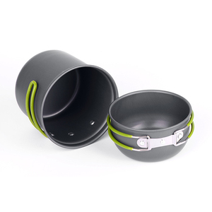 Ensemble de casseroles et poêles de Camping, 18 pièces, pliables, pour l'extérieur, ustensiles de cuisine - Product Image 3
