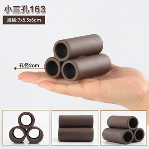 Maceta de Cerámica Morada para Peceras, Casa de Cría para Peces y Camarones, Decoración Ecológica para Acuarios, Bolsas de Escondite - Product Image 3