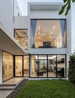 Ventana francesa personalizable de alta calidad, doble vidrio individual, aleación de aluminio, estilo abatible con función a prueba de viento