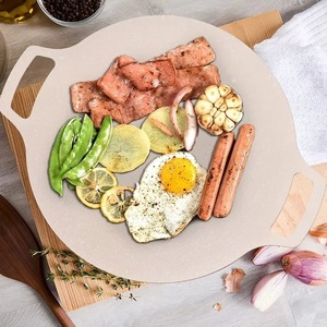 Poêle de cuisson ronde en fonte antiadhésive coréenne personnalisée <span class=keywords><strong>pour</strong></span> barbecue, cuisson et grillades en extérieur, idéale <span class=keywords><strong>pour</strong></span> le camping - Product Image 5