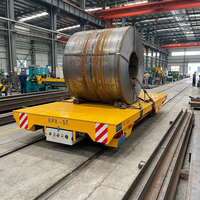 Nouveau chariot de transfert sur rail motorisé à faible entretien pour bobines de câbles électriques, idéal pour les usines de fabrication