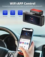 2025 nouveau 4K ADAS enregistreur vidéo de voiture boîte noire APP contrôle Kit de câblage Vision nocturne double objectif AI Dash Cam enregistreur avant arrière