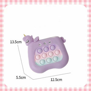 Consola de Juegos Rápida de Presión, Juego de Romper Niveles, Pulsador de Mariposa, Dinosaurio, Unicornio, Astronauta, Whack a Mole, Juguete con Luces LED Intermitentes - Product Image 6