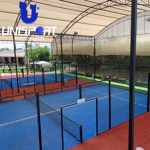 Cancha de <span class=keywords><strong>Pádel</strong></span> Panorámica Unisport, Conjunto Completo de Alta Resistencia, Sistema Completo Profesional para Cancha de <span class=keywords><strong>Pádel</strong></span> - Product Image 5