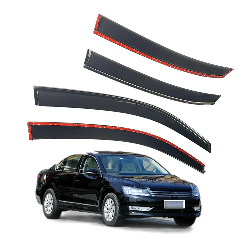 Factory directly wholesale rear side window visor deflector for passat 2011