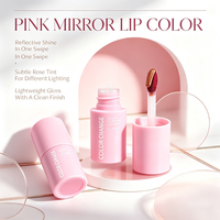 Teinte à lèvres longue tenue effet repulpant brillant Rose Pink Super Stay Teddy Lip Tint Lipstick, marque privée OEM