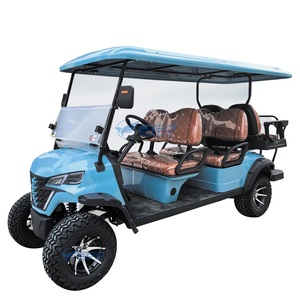 Nuevo Carro de Golf Eléctrico de Envío Rápido al por Mayor, Color Personalizado, Buggy de Golf de 48V, Go Kart de Playa, Carro de Golf de 4 Plazas - Product Image 4